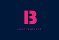 B Letter Logo Design Vector