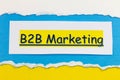 B2B marketing business commerce enterprise ecommerce online internet market