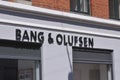 B&O bang and Olufsen radio and TV shop in Denmark Royalty Free Stock Photo