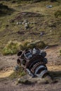 Crash site of the B-29 Superfortress