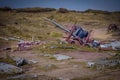 Crash site of the B-29 Superfortress