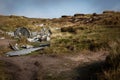 Crash site of the B-29 Superfortress