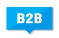 B2b price tag Royalty Free Stock Photo