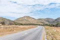 B8-road between Otavi and Kombat Royalty Free Stock Photo