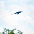 A B-2 Spirit takes off