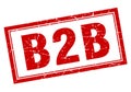 b2b stamp Royalty Free Stock Photo