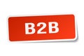 b2b sticker Royalty Free Stock Photo