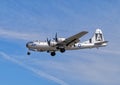 B-29 strategic bomber `FIFI` flying in the Commemorative Air ForceÃ¢â¬â¢s Wings Over Dallas WWII Airshow November 12th, 2022.