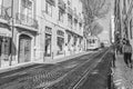 Street of Lisboa and Tranvia