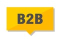 B2b price tag Royalty Free Stock Photo
