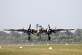 B25 Mitchell- at La Comina 100 anniversary Royalty Free Stock Photo