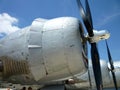 B29 Bomber Engines Royalty Free Stock Photo