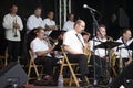 B3 Jazz Orchestra at the Montreux Jazz Festival Royalty Free Stock Photo