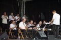 B3 Jazz Orchestra at the Montreux Jazz Festival Royalty Free Stock Photo