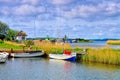 Baabe harbour island of Ruegen