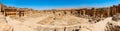 Baalbek Ancient city in Lebanon.Panorama.