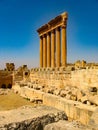 Baalbek, Lebanon ancient roman ruins Royalty Free Stock Photo