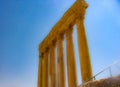 Baalbek, Lebanon ancient roman ruins Royalty Free Stock Photo