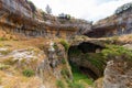 Baatara gorge waterfall in Lebanon Royalty Free Stock Photo