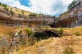 Baatara gorge waterfall in Lebanon Royalty Free Stock Photo