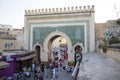 Bab Bou Jeloud gate (Blue Gate) in Fez, Morocco