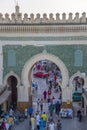 Bab Bou Jeloud gate Blue Gate in Fez, Morocco