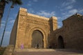 Bab el Kebir gate of Kasbah of the Udayas.