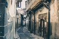 Bab tuma streets in Damascus Syrian Arab Republic