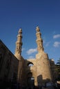 Bab Zuweila Gate in the old city of Cairo Royalty Free Stock Photo
