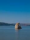 Baba Caia rock in Danube