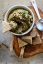 Baba ganoush Royalty Free Stock Photo
