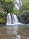 Babak Pelangi Waterfall Royalty Free Stock Photo