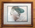 Babe Ruth Autograph Royalty Free Stock Photo