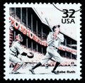 Babe Ruth Postage Stamp Royalty Free Stock Photo