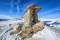 Babele, Bucegi Mountains, Romania Royalty Free Stock Photo