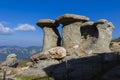 Babele landmark from Bucegi Royalty Free Stock Photo