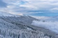 Babia GÃ³ra- mountain landscape - ocean of clouds