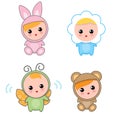 Babies Of Animal Suits