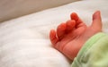 Babies open hand Royalty Free Stock Photo