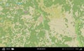 Babrujsk District, Belarus. Topographic Humanitarian Royalty Free Stock Photo