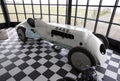 `Babs`, the recovered and restore Land Speed Record Car of John Parry-Thomas on display at the Museum of Speed, Pendine, Pendine