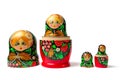 Babushka Matreshka Royalty Free Stock Photo