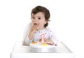 Baby 1st Birthday Royalty Free Stock Photo