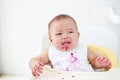 Baby angry and crying Royalty Free Stock Photo