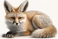 Lovely Baby animal Fox - a young fox Royalty Free Stock Photo