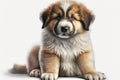 Baby animal Puppy - a young canine, often with a soft and fluffy coat. Royalty Free Stock Photo