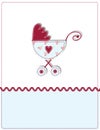 Baby arrival card