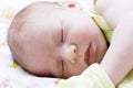 Baby asleep Royalty Free Stock Photo