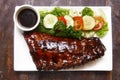 Baby back ribs Royalty Free Stock Photo