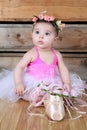 Baby ballerina Royalty Free Stock Photo